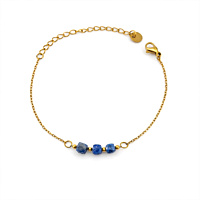 Armkette 'Trionata' - dark blue